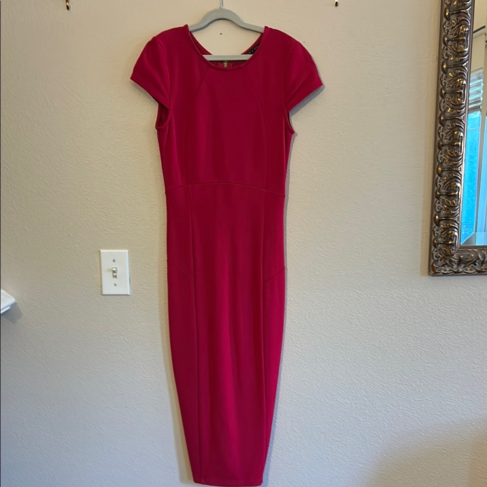Elegant Red Women's Dress